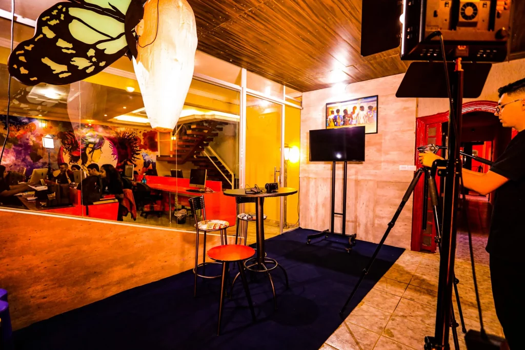 studio de vídeo de Brasilia